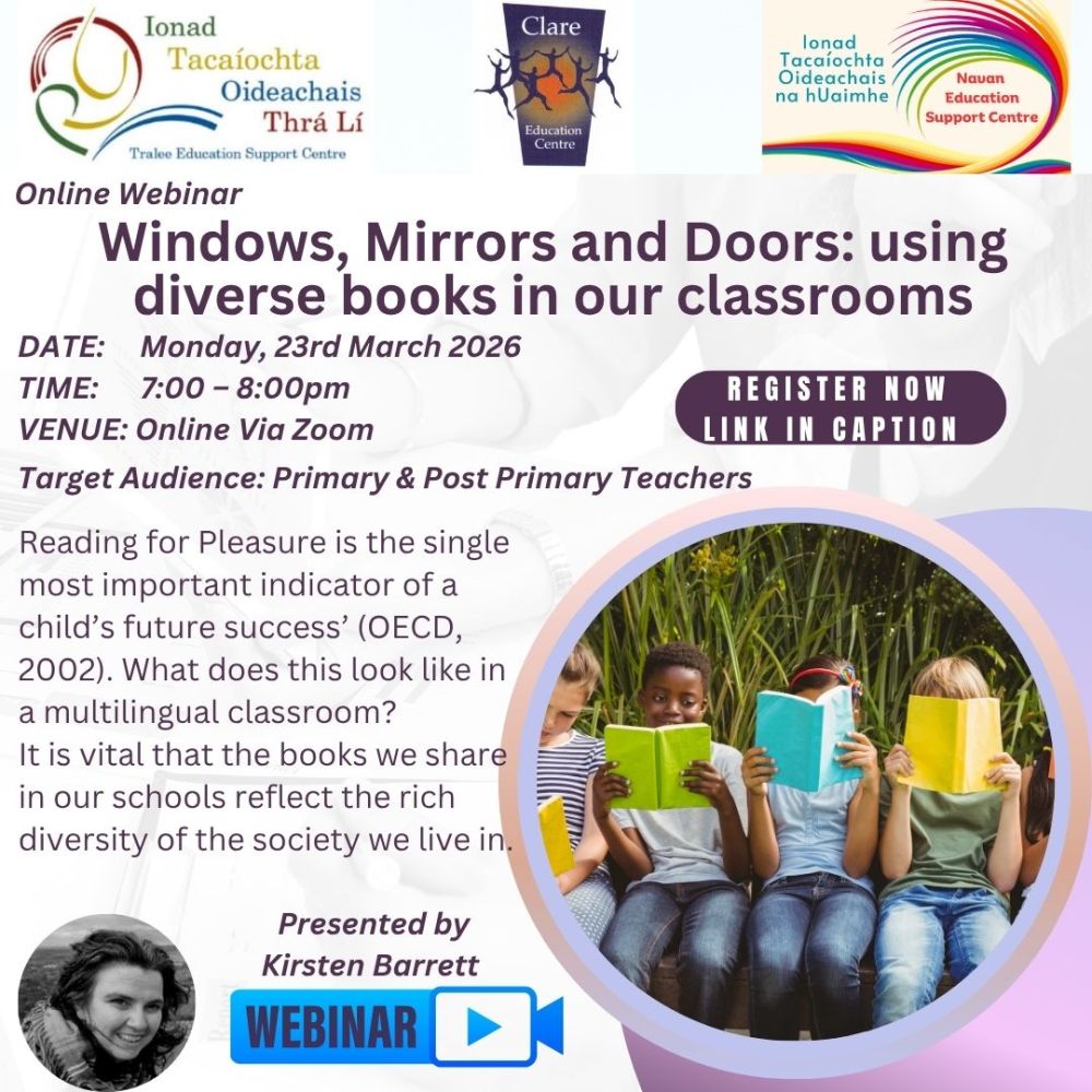 SP26-07 Windows, Mirrors and Doors: using diverse books in our classrooms